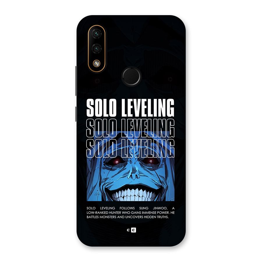 Solo Leveling Typo Back Case for Lenovo A6 Note