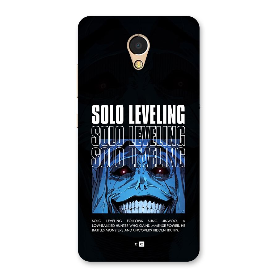 Solo Leveling Typo Back Case for Lenovo P2