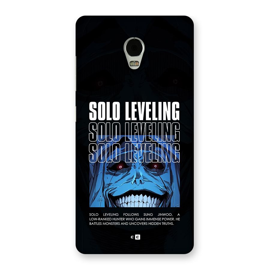 Solo Leveling Typo Back Case for Lenovo Vibe P1