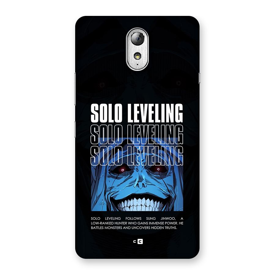 Solo Leveling Typo Back Case for Lenovo Vibe P1M