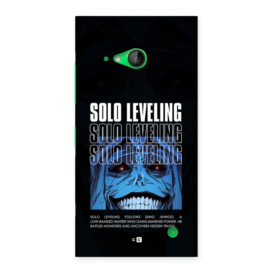 Solo Leveling Typo Back Case for Lumia 730