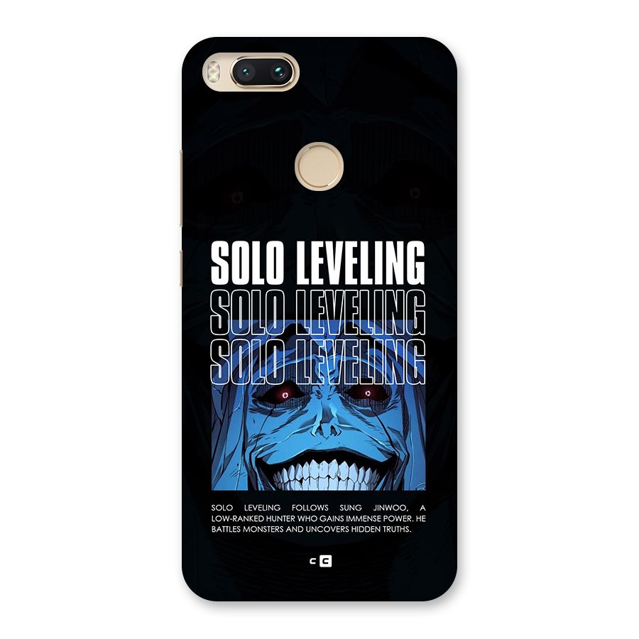 Solo Leveling Typo Back Case for Mi A1