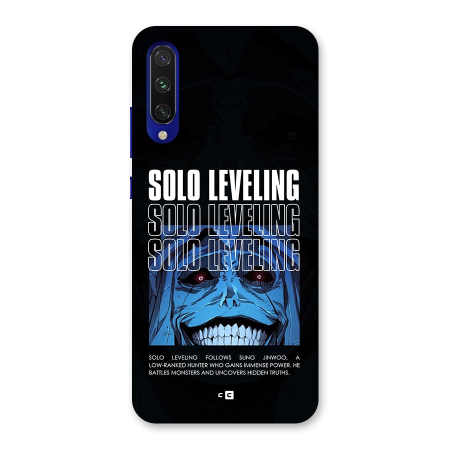 Solo Leveling Typo Back Case for Mi A3