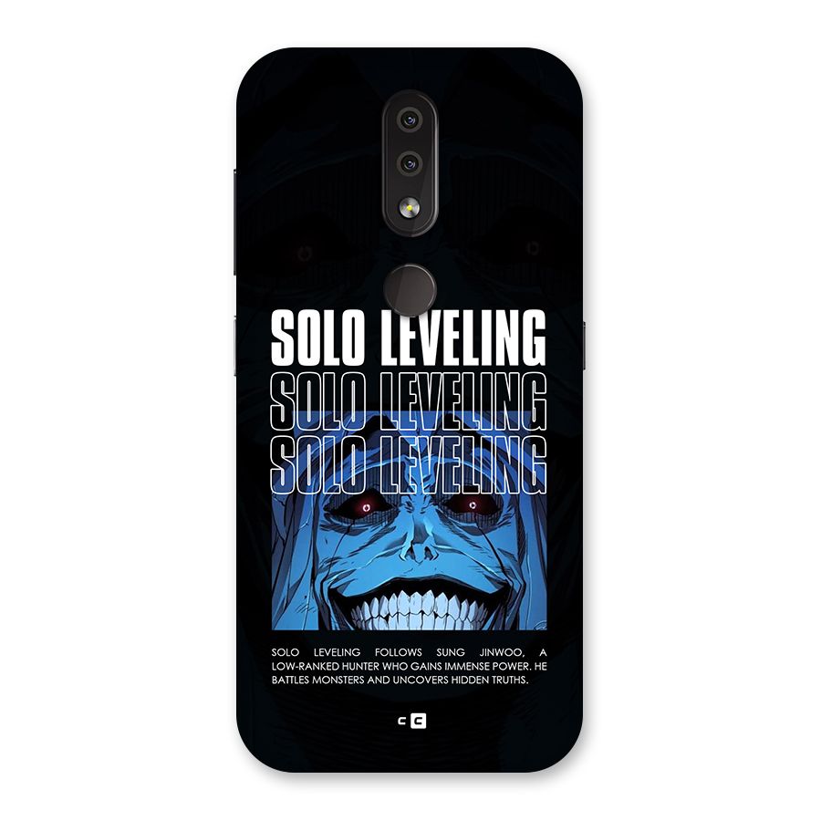 Solo Leveling Typo Back Case for Nokia 4.2