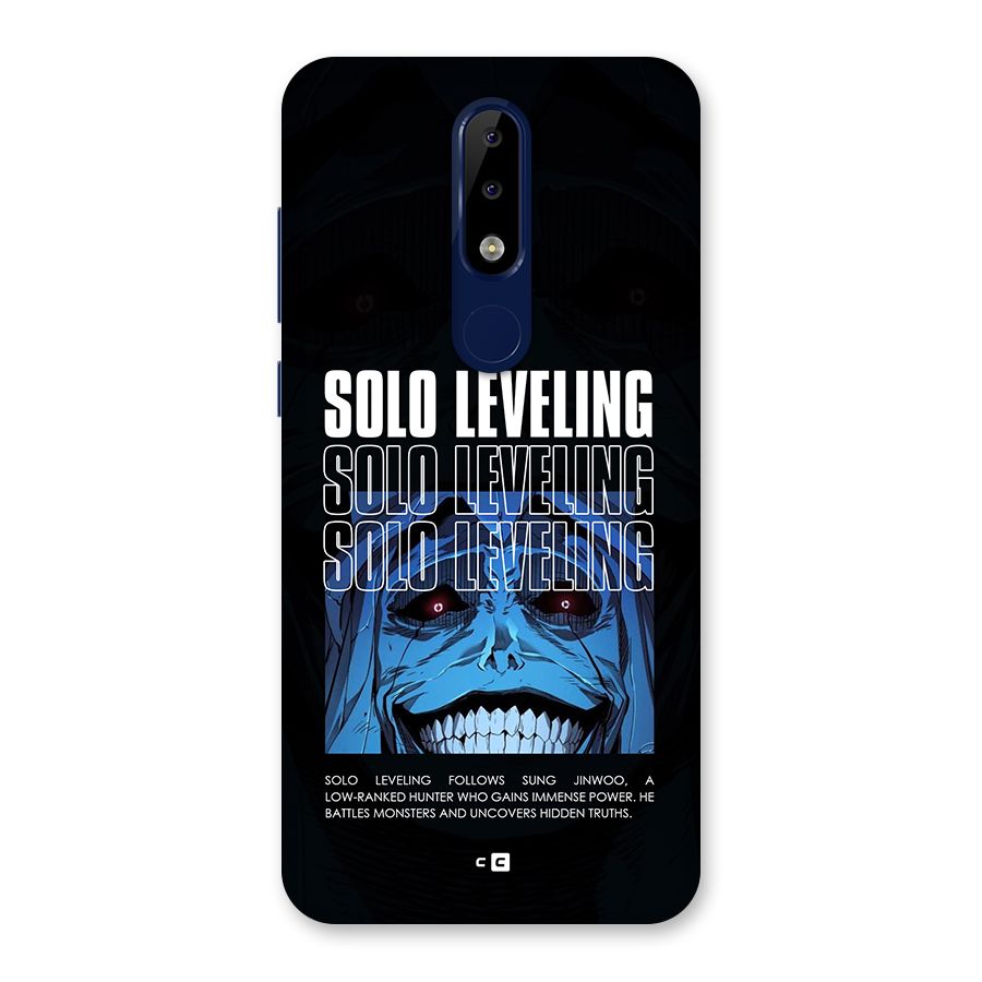 Solo Leveling Typo Back Case for Nokia 5.1 Plus