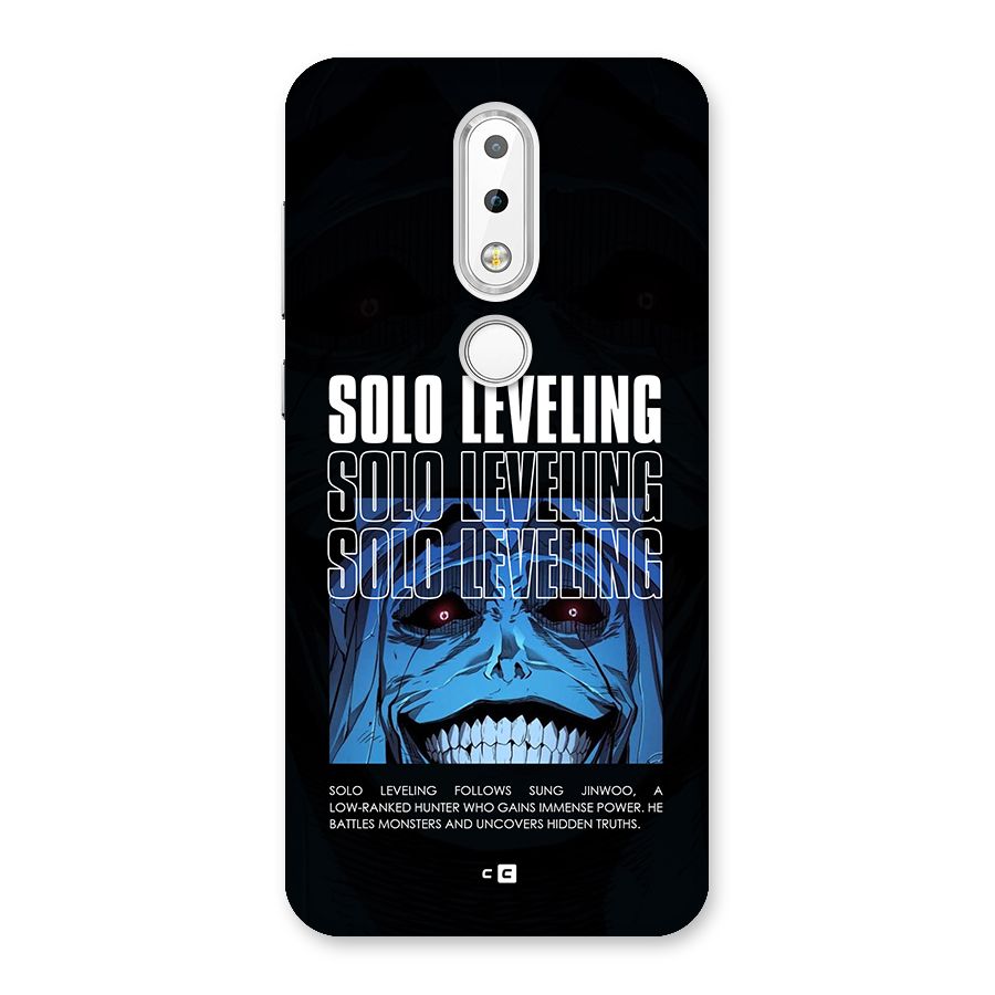 Solo Leveling Typo Back Case for Nokia 6.1 Plus