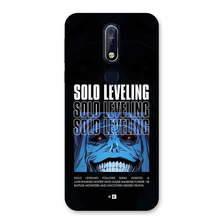 Solo Leveling Typo Back Case for Nokia 7.1
