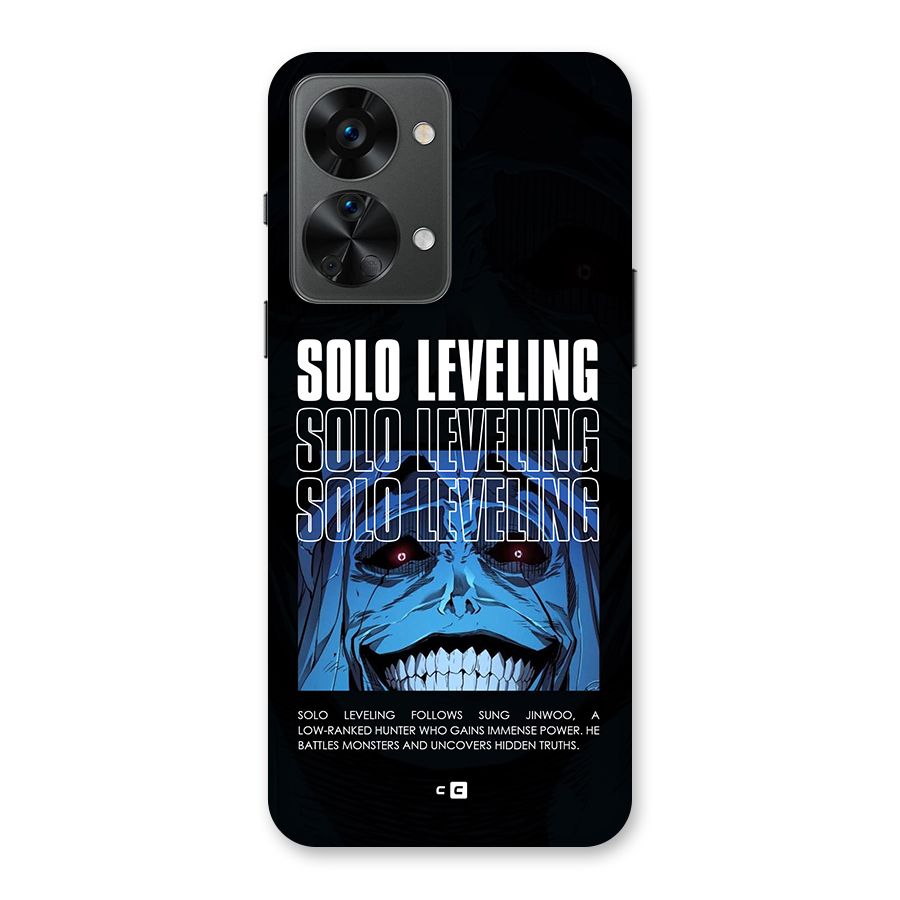 Solo Leveling Typo Back Case for OnePlus Nord 2T