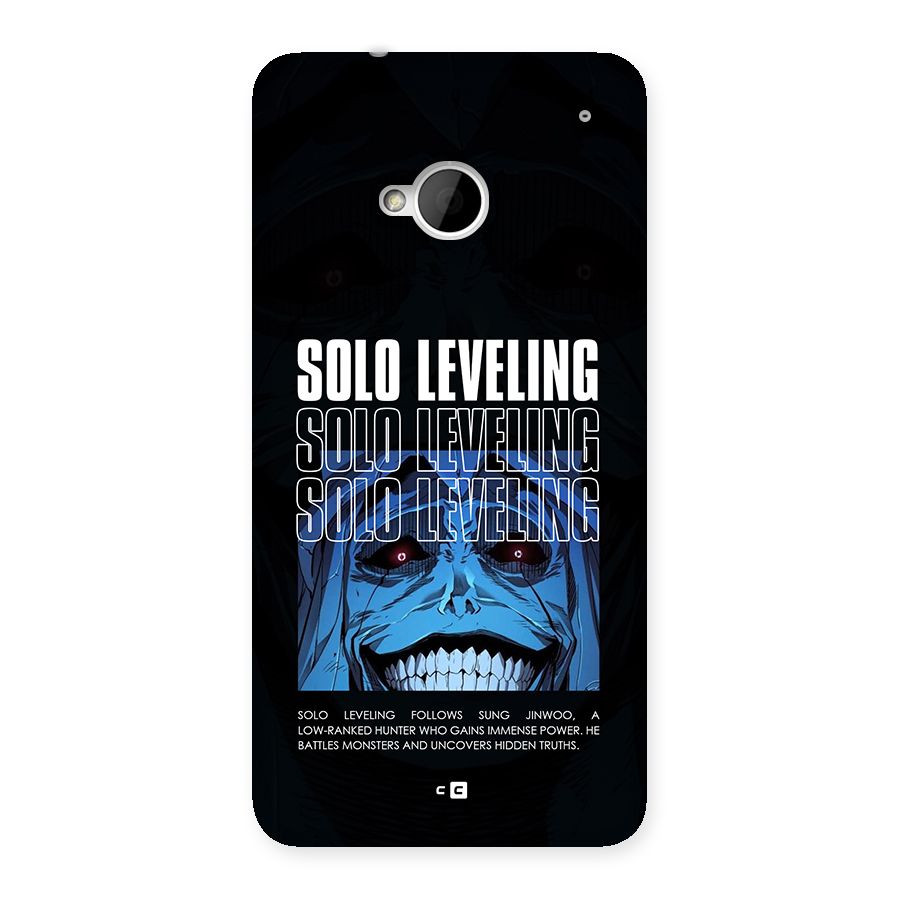 Solo Leveling Typo Back Case for One M7 (Single Sim)