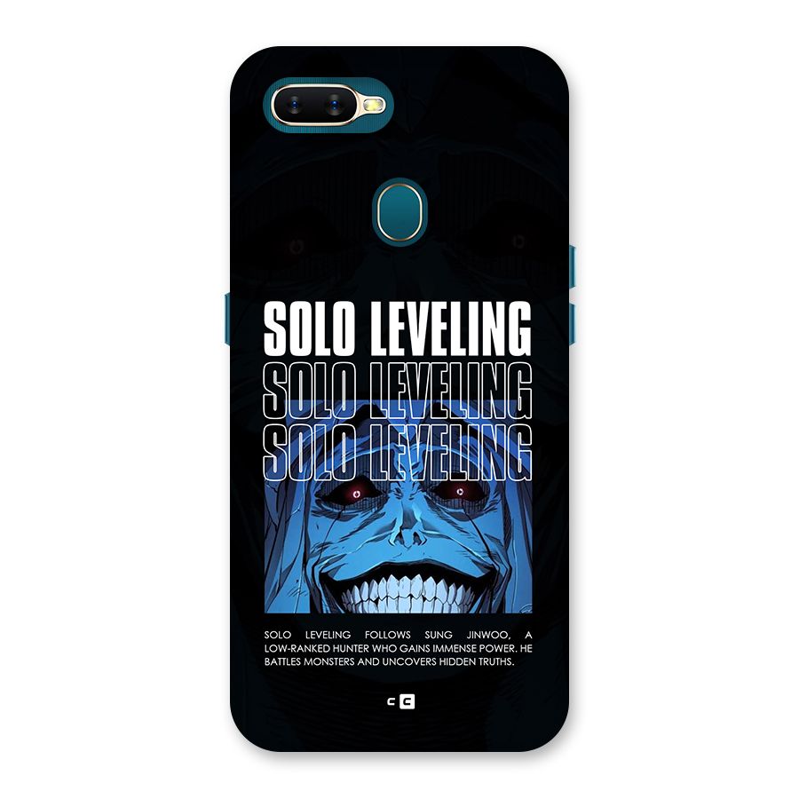 Solo Leveling Typo Back Case for Oppo A12s