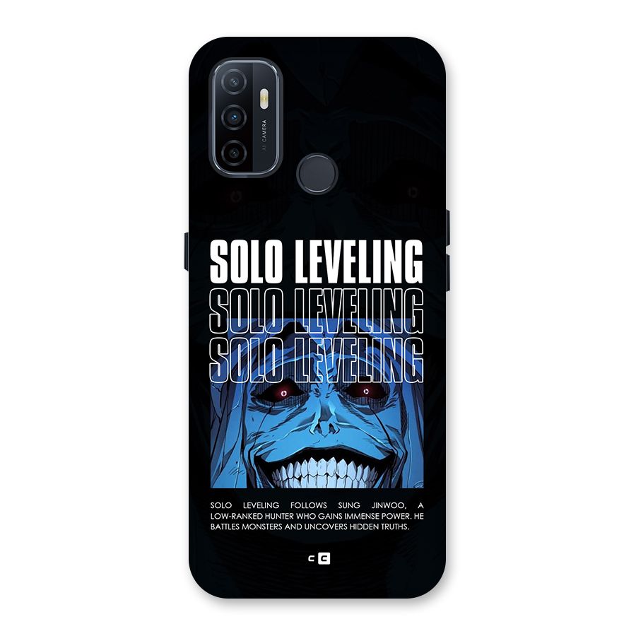 Solo Leveling Typo Back Case for Oppo A32