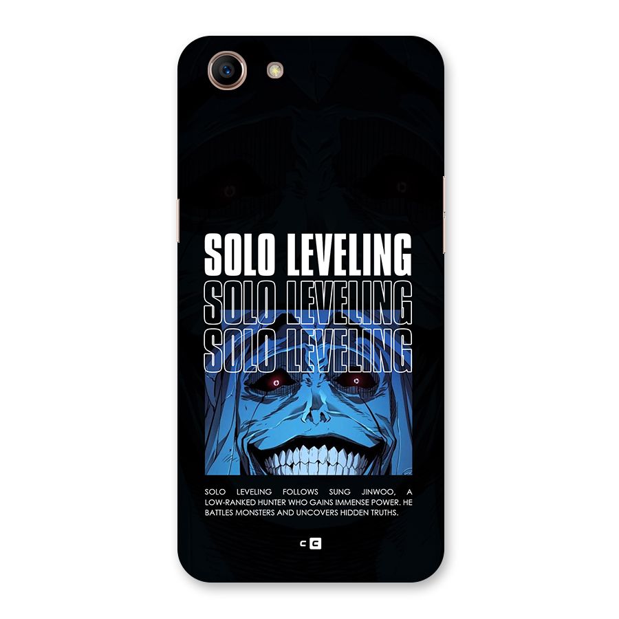 Solo Leveling Typo Back Case for Oppo A83 (2018)