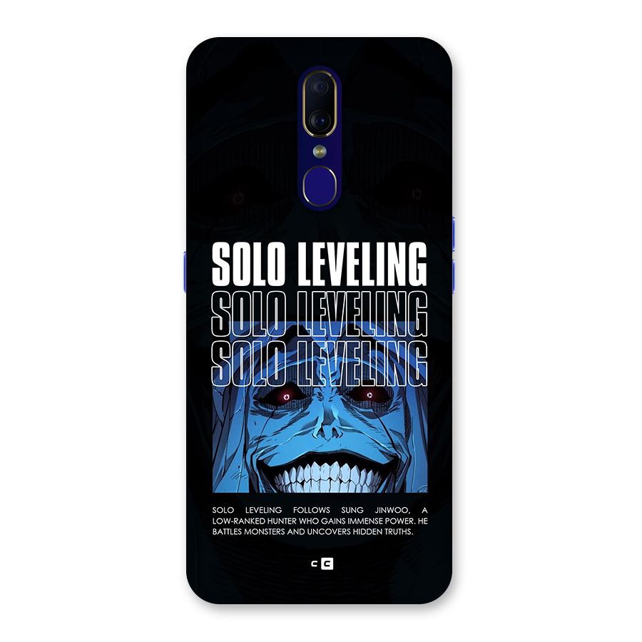 Solo Leveling Typo Back Case for Oppo A9