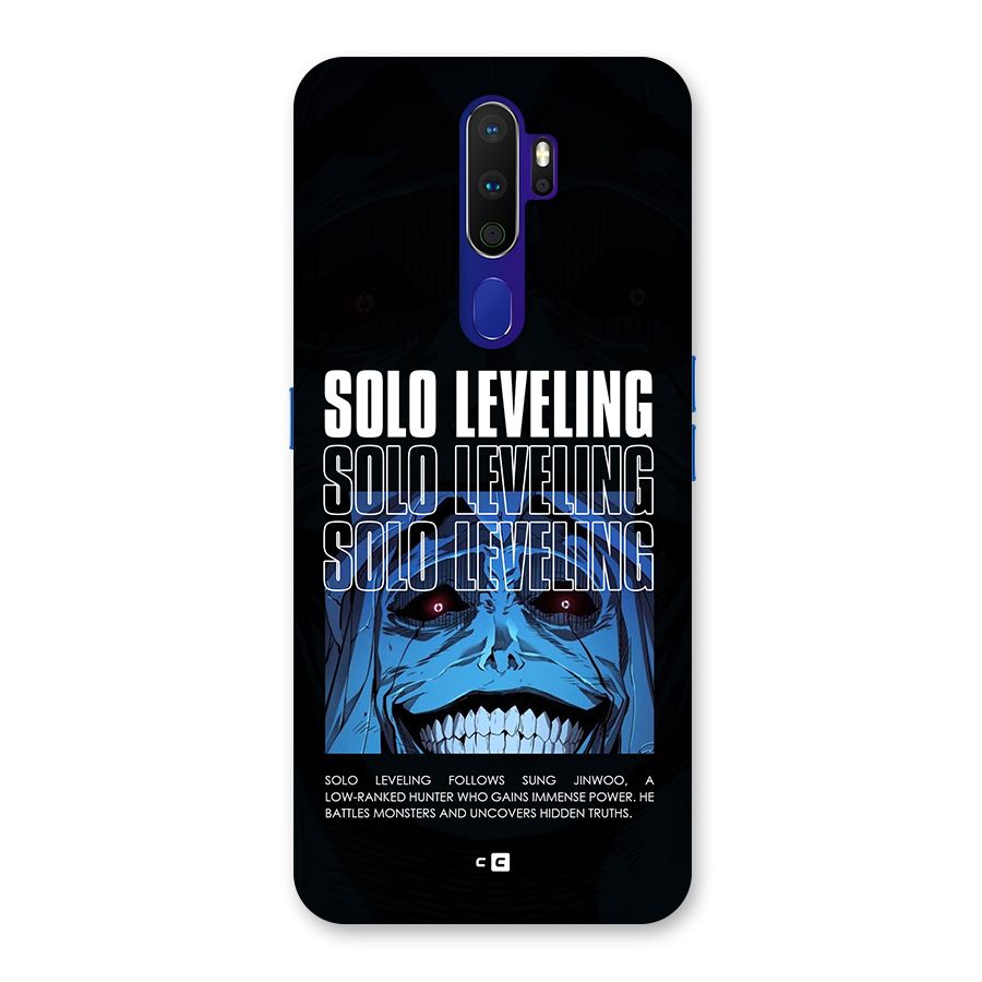 Solo Leveling Typo Back Case for Oppo A9 (2020)