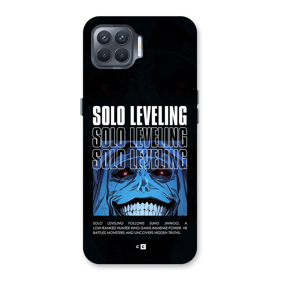 Solo Leveling Typo Back Case for Oppo F17 Pro
