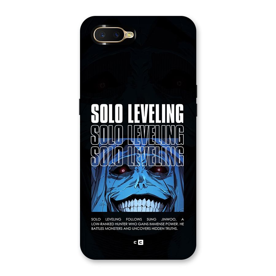 Solo Leveling Typo Back Case for Oppo K1