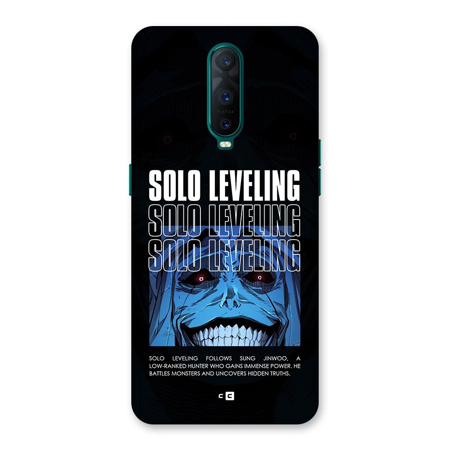 Solo Leveling Typo Back Case for Oppo R17 Pro
