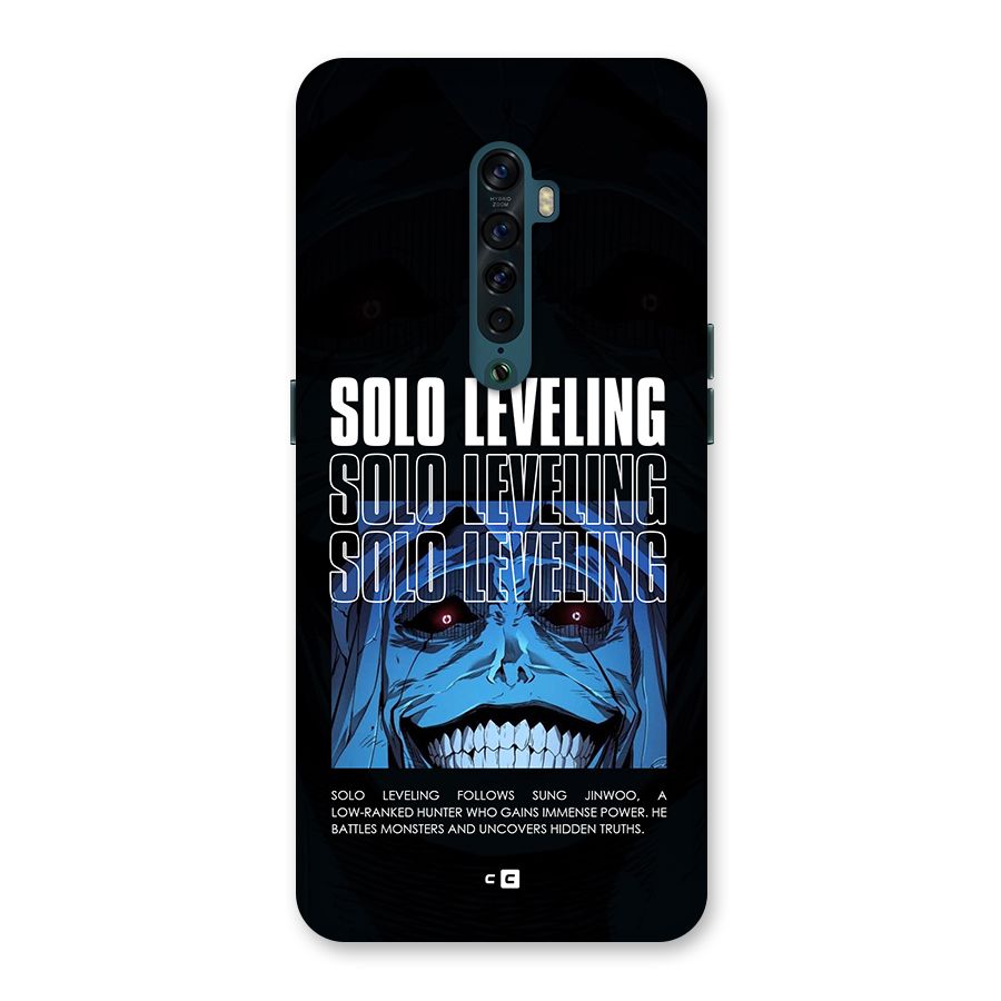 Solo Leveling Typo Back Case for Oppo Reno2
