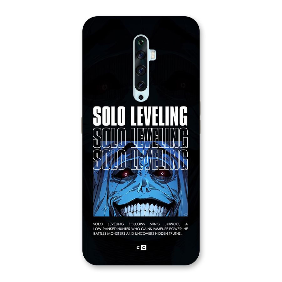 Solo Leveling Typo Back Case for Oppo Reno2 Z