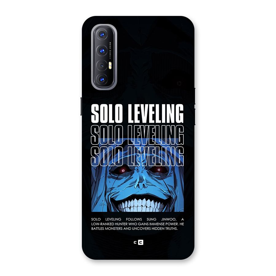 Solo Leveling Typo Back Case for Oppo Reno3 Pro