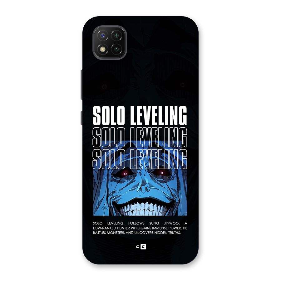 Solo Leveling Typo Back Case for Poco C3