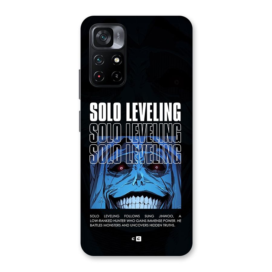 Solo Leveling Typo Back Case for Poco M4 Pro 5G