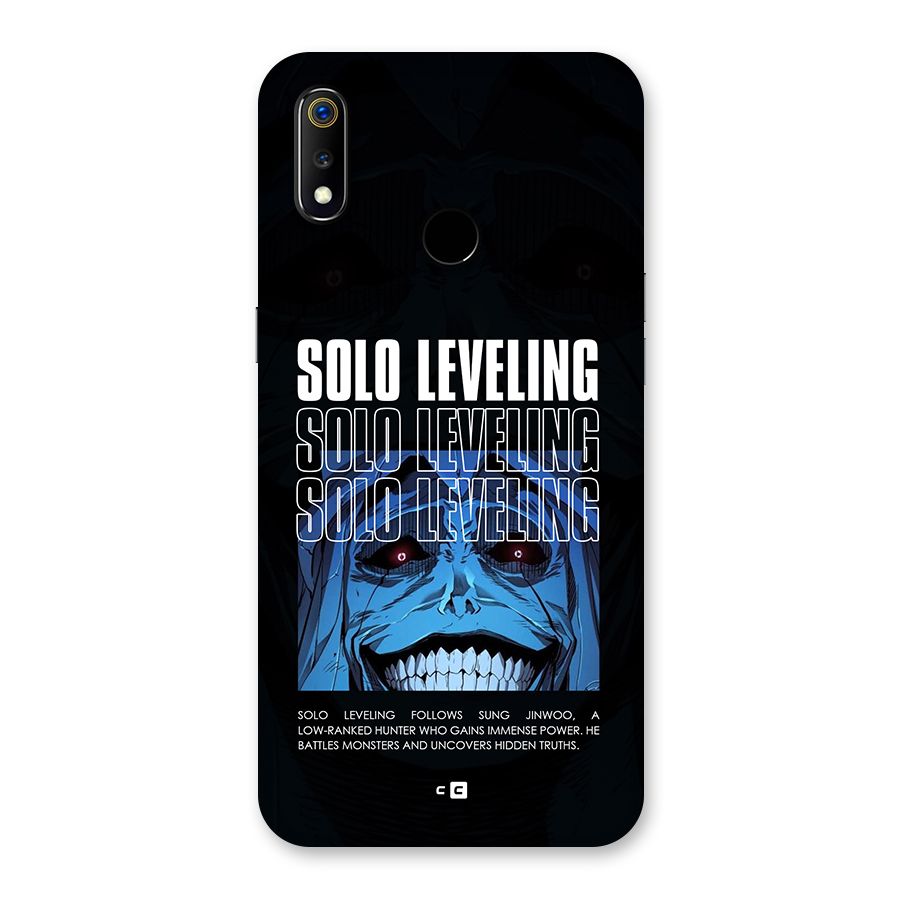 Solo Leveling Typo Back Case for Realme 3