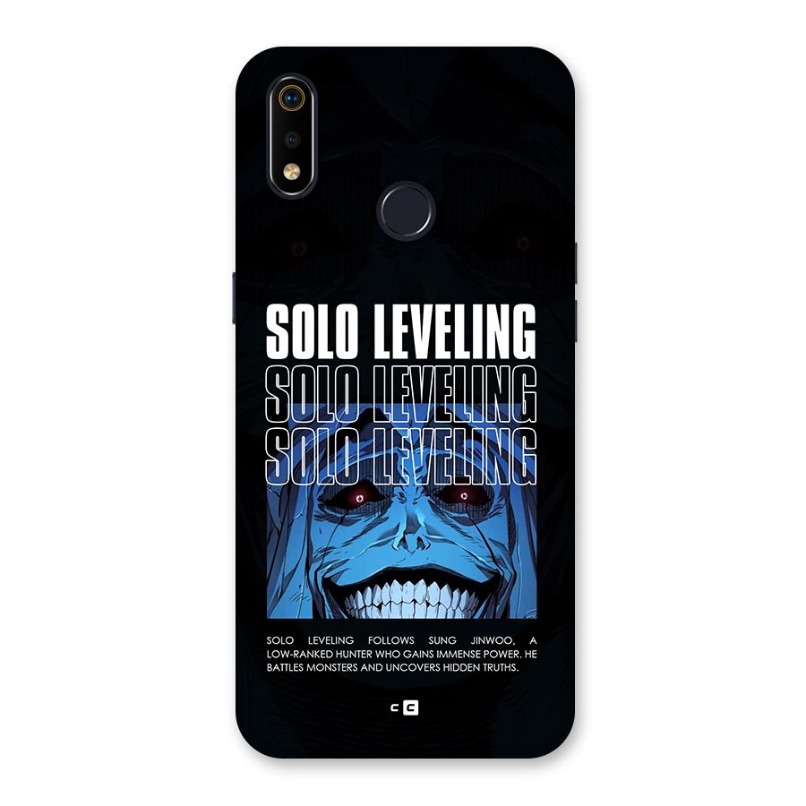 Solo Leveling Typo Back Case for Realme 3i