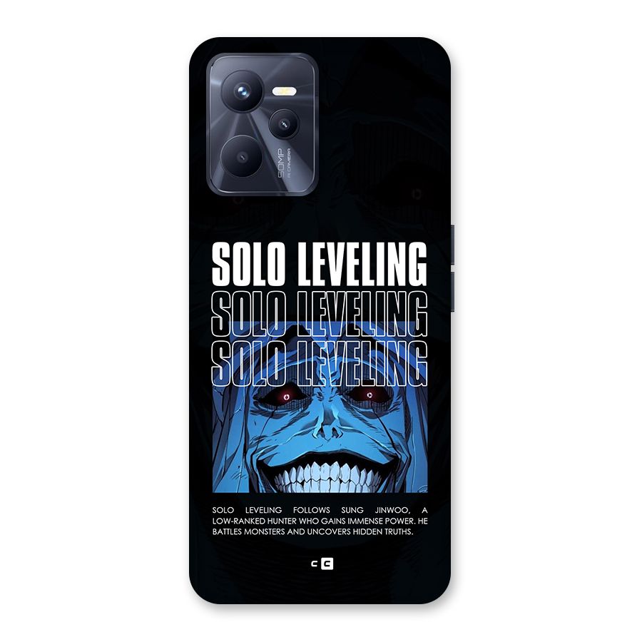 Solo Leveling Typo Back Case for Realme C35