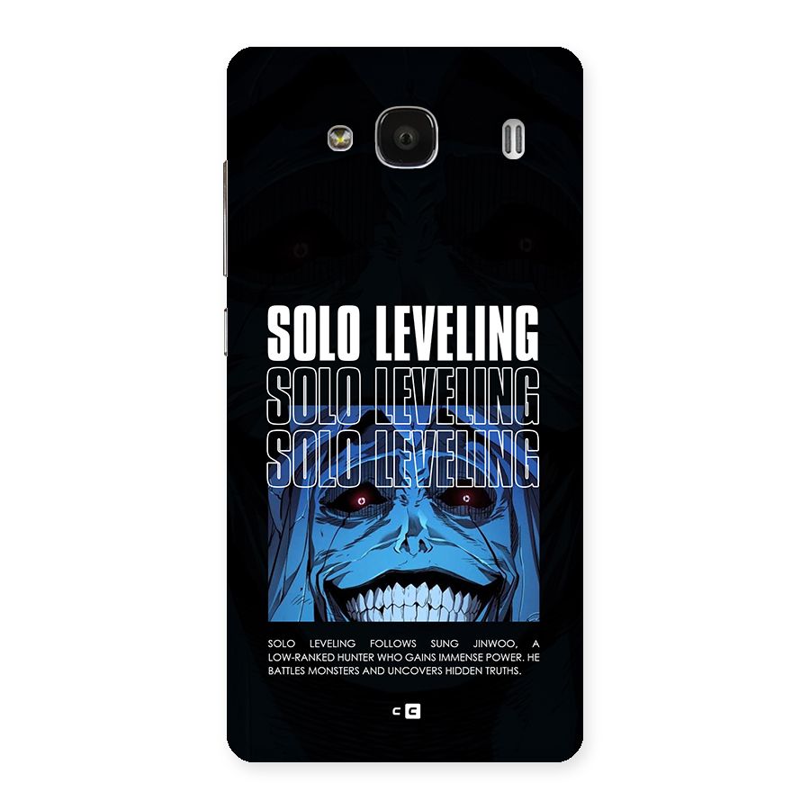 Solo Leveling Typo Back Case for Redmi 2 Prime