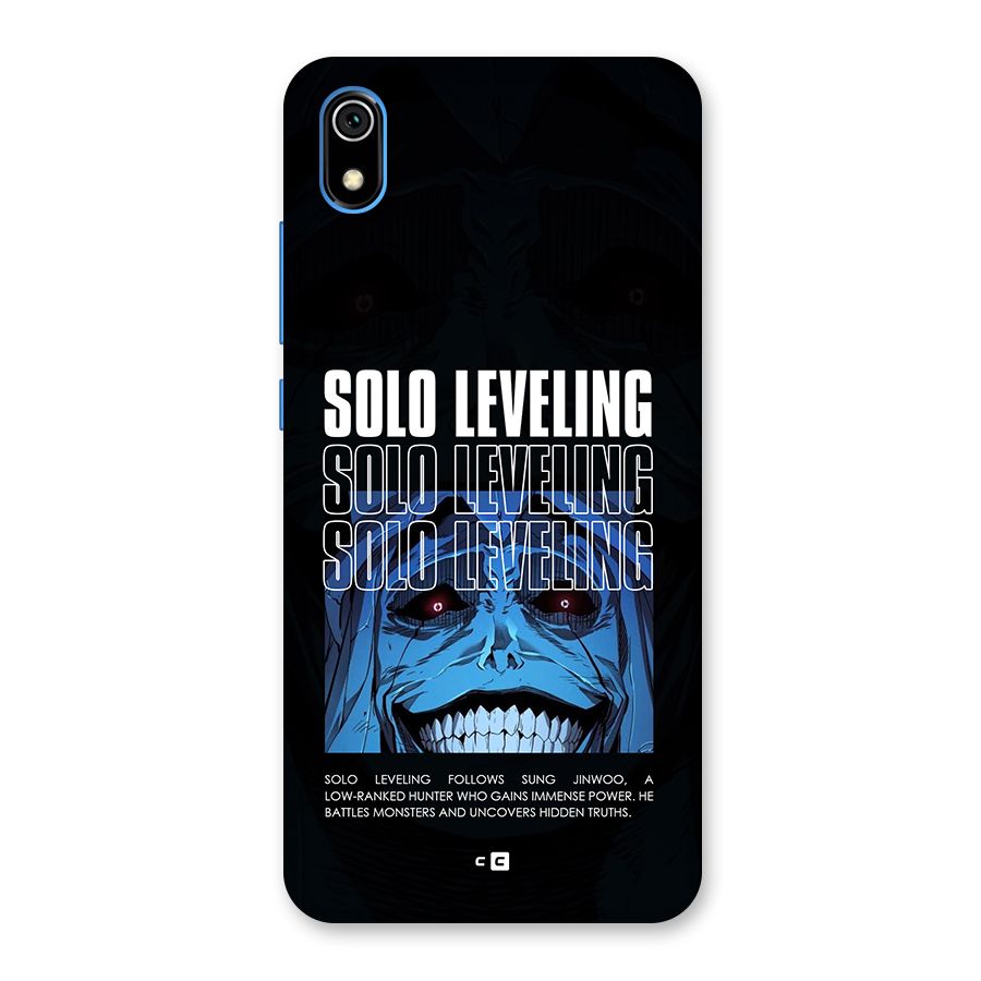Solo Leveling Typo Back Case for Redmi 7A