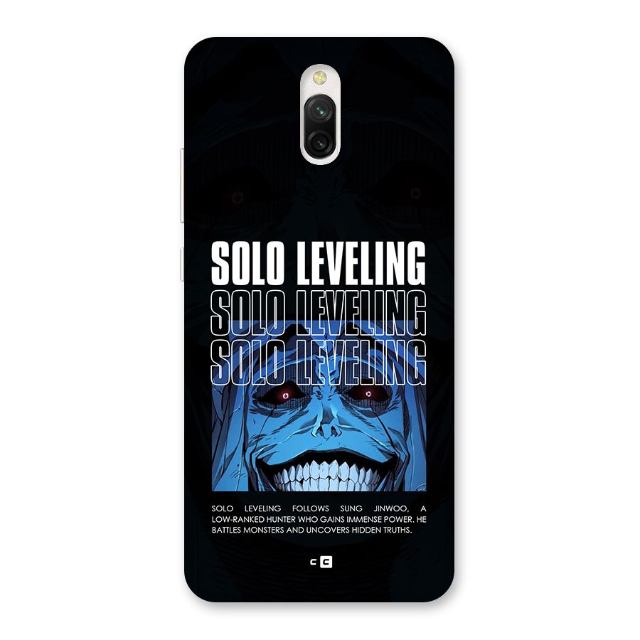 Solo Leveling Typo Back Case for Redmi 8A Dual