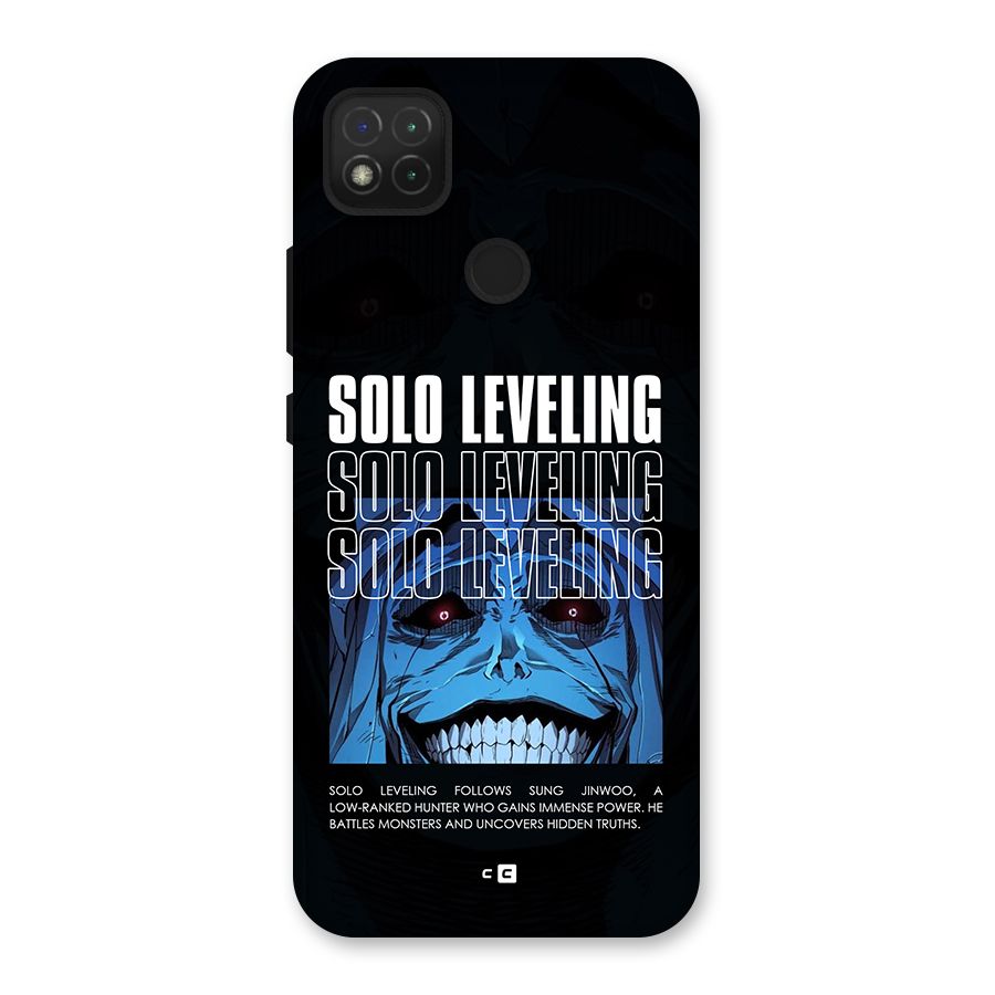 Solo Leveling Typo Back Case for Redmi 9 Activ