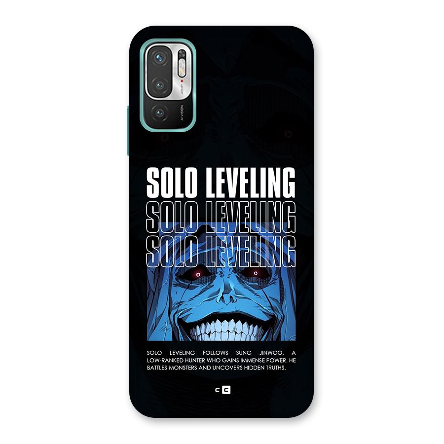 Solo Leveling Typo Back Case for Redmi Note 10T 5G