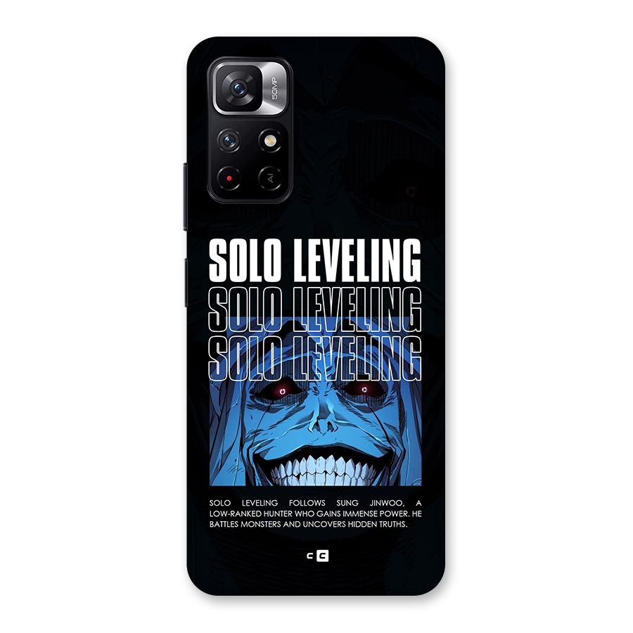 Solo Leveling Typo Back Case for Redmi Note 11T 5G