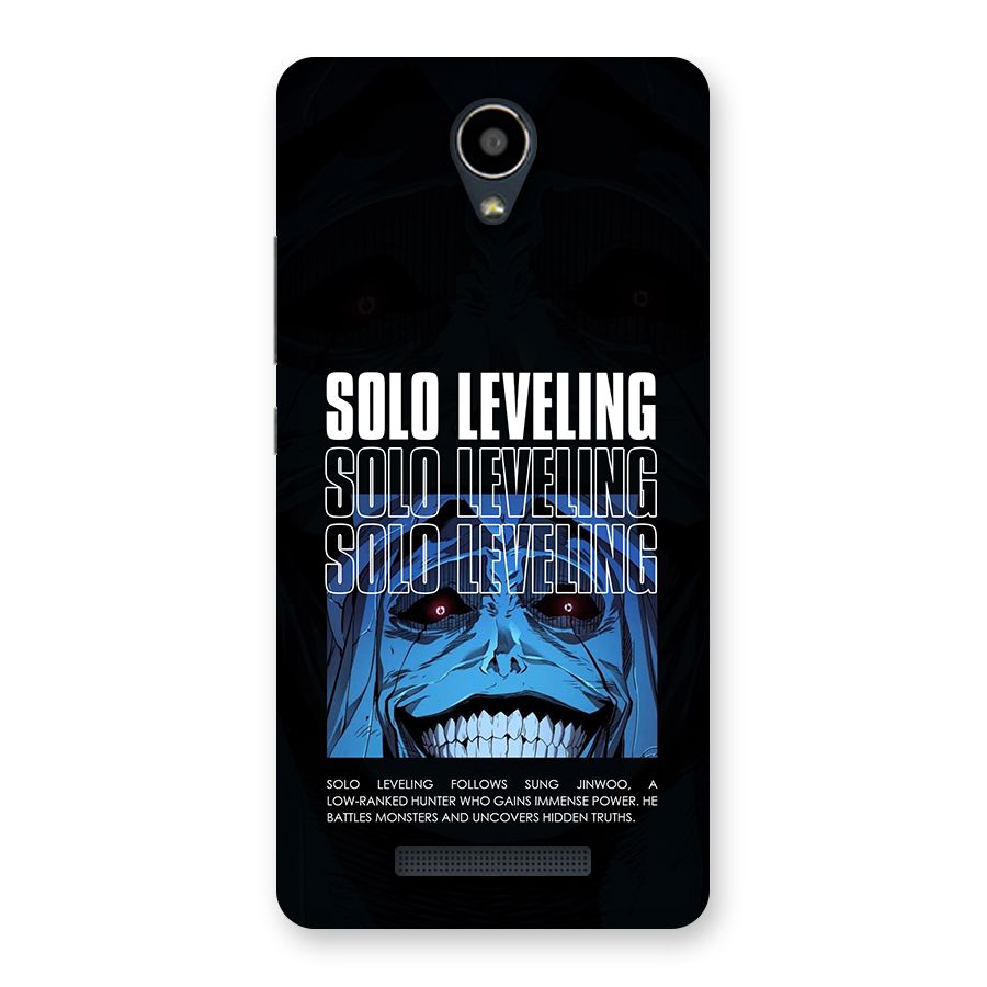 Solo Leveling Typo Back Case for Redmi Note 2