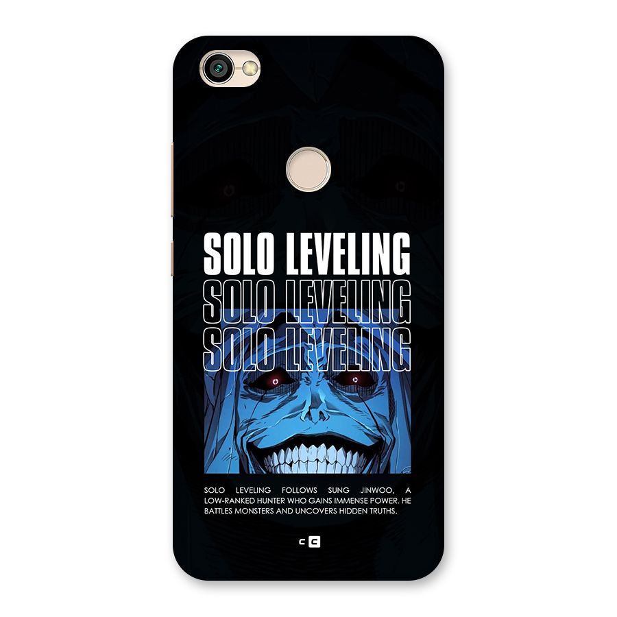 Solo Leveling Typo Back Case for Redmi Y1 2017