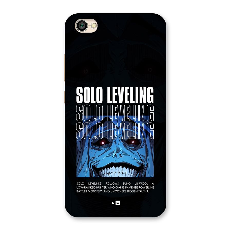 Solo Leveling Typo Back Case for Redmi Y1 Lite