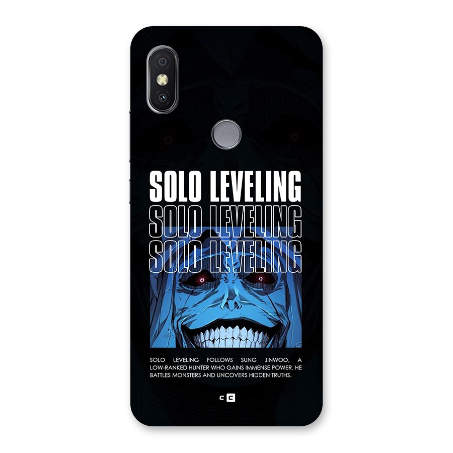 Solo Leveling Typo Back Case for Redmi Y2
