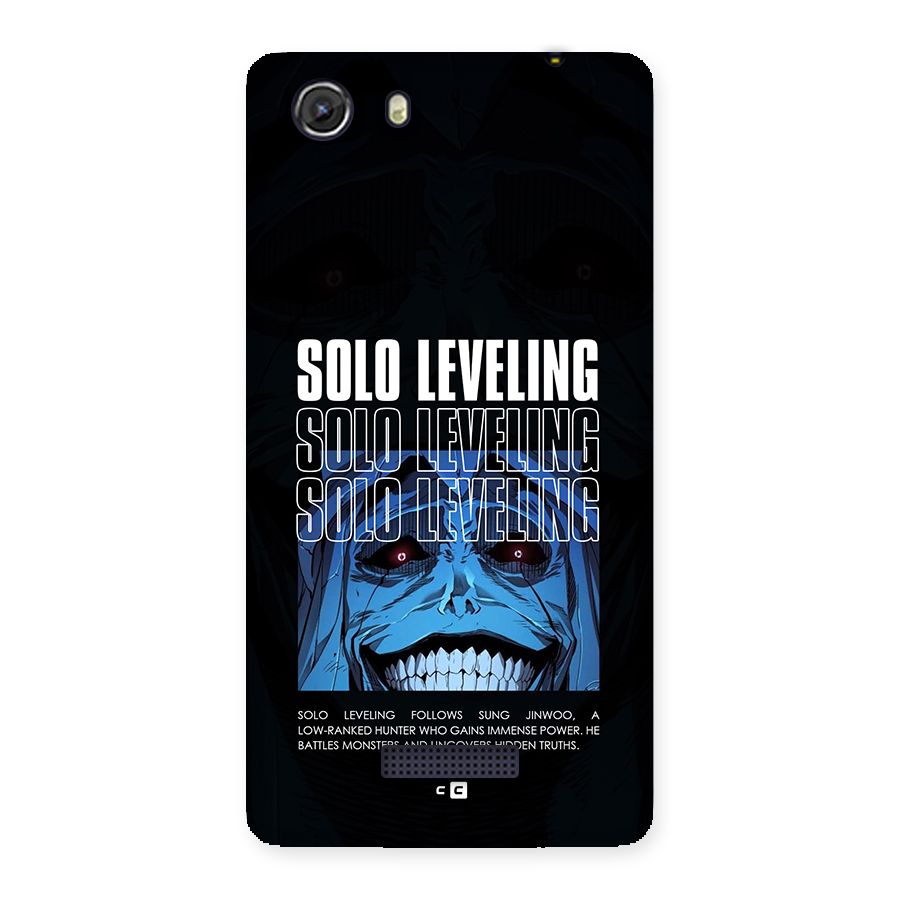 Solo Leveling Typo Back Case for Unite 3