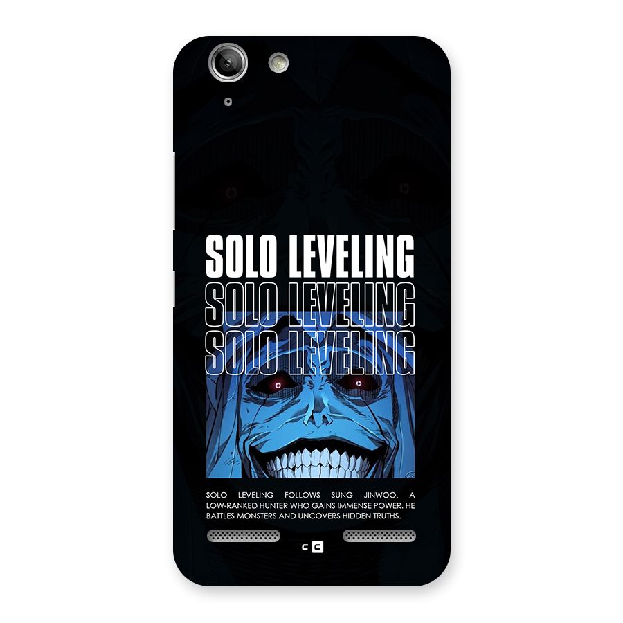 Solo Leveling Typo Back Case for Vibe K5 Plus