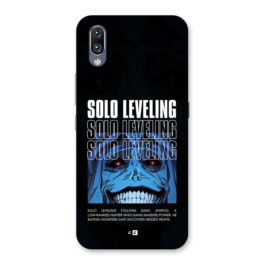 Solo Leveling Typo Back Case for Vivo NEX