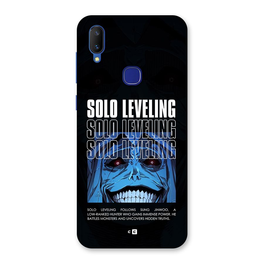 Solo Leveling Typo Back Case for Vivo V11