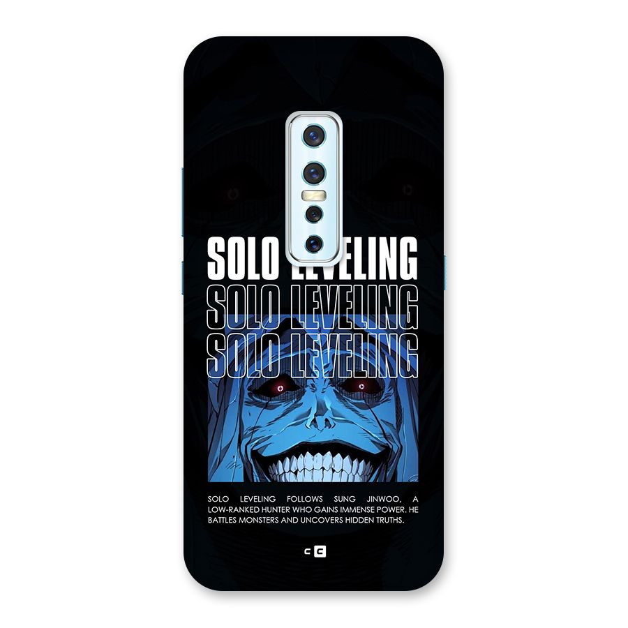 Solo Leveling Typo Back Case for Vivo V17 Pro