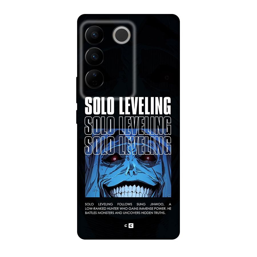 Solo Leveling Typo Back Case for Vivo V27