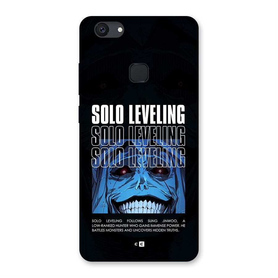 Solo Leveling Typo Back Case for Vivo V7 Plus