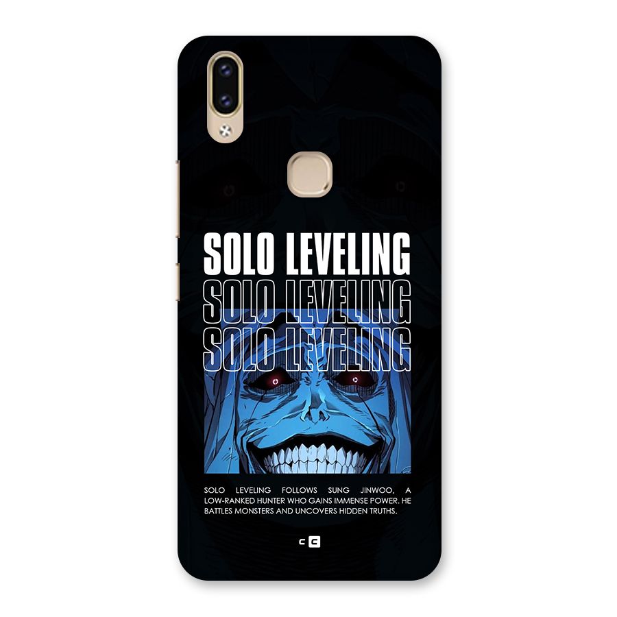 Solo Leveling Typo Back Case for Vivo V9