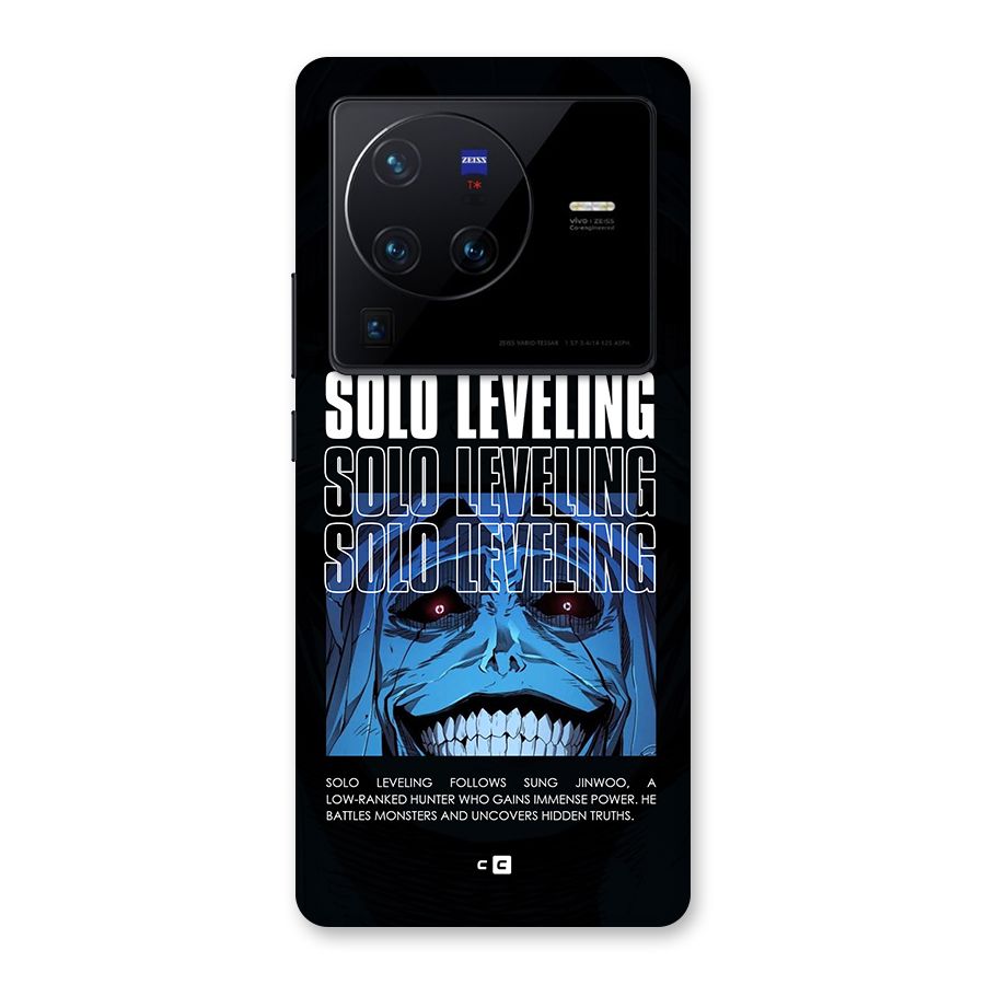 Solo Leveling Typo Back Case for Vivo X80 Pro
