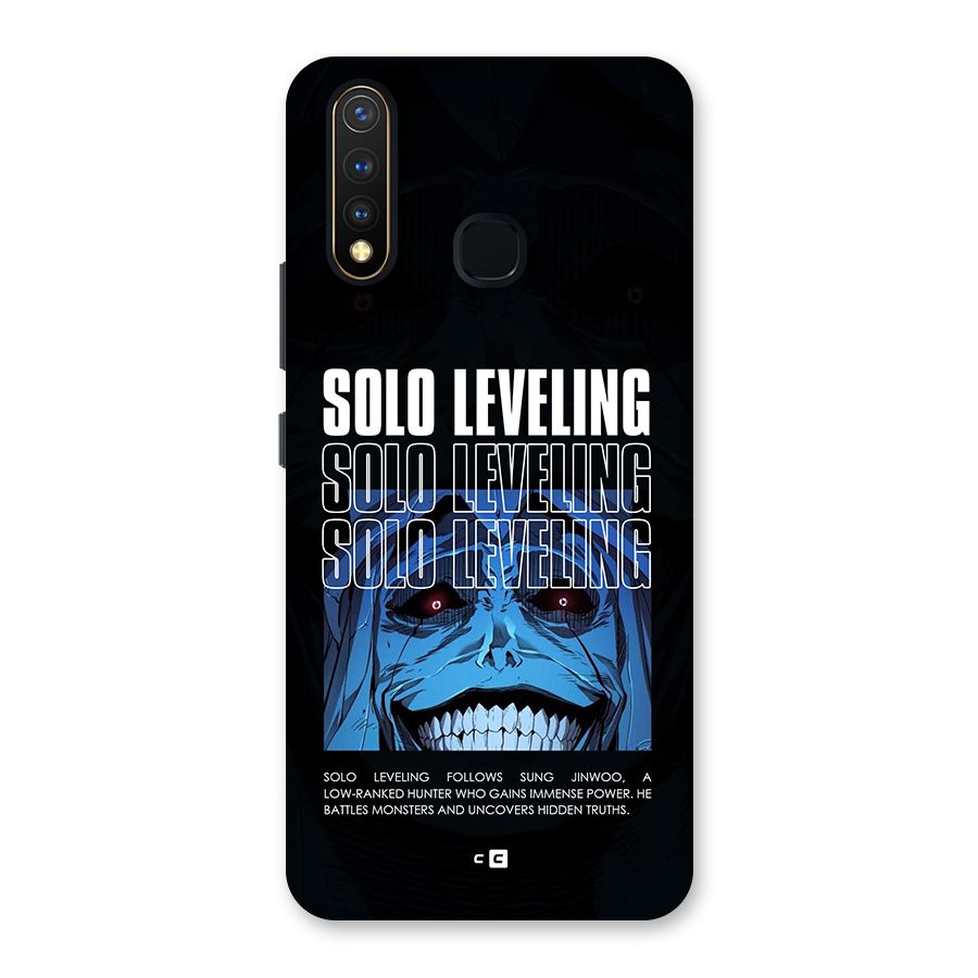 Solo Leveling Typo Back Case for Vivo Y19