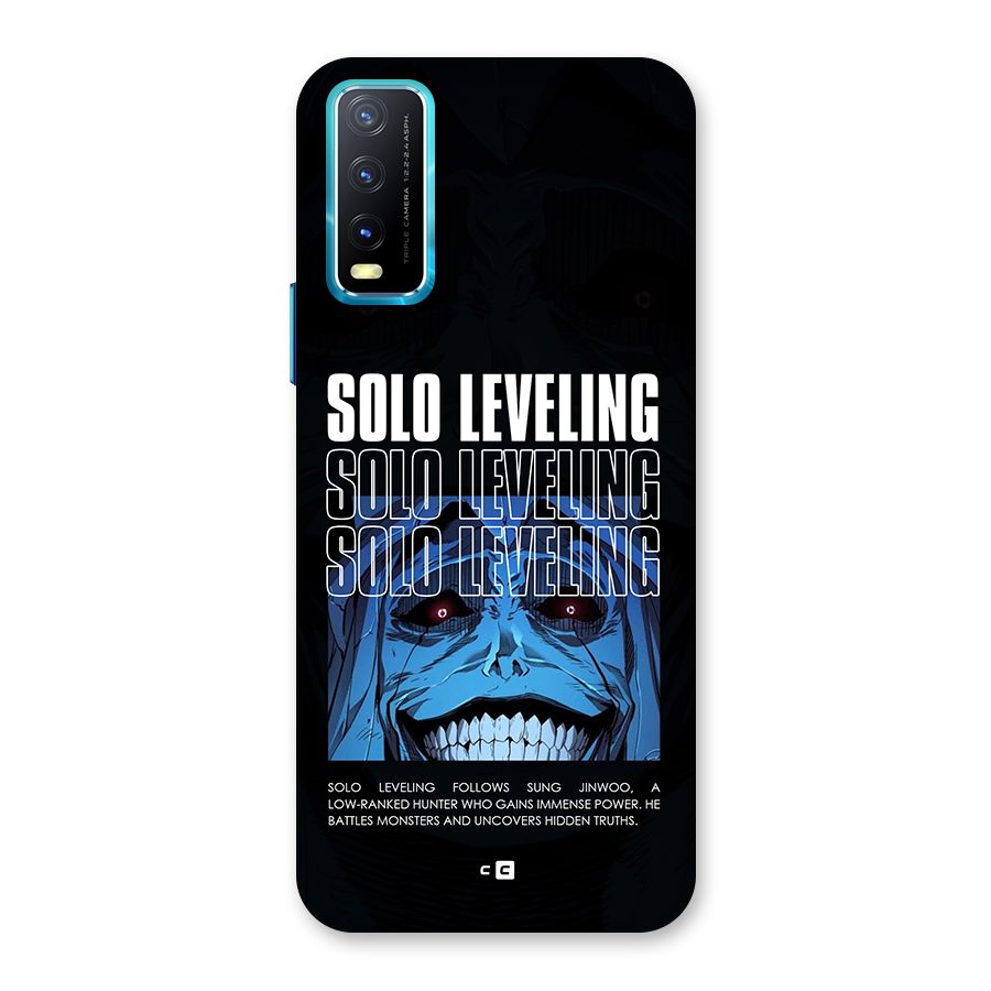 Solo Leveling Typo Back Case for Vivo Y20G